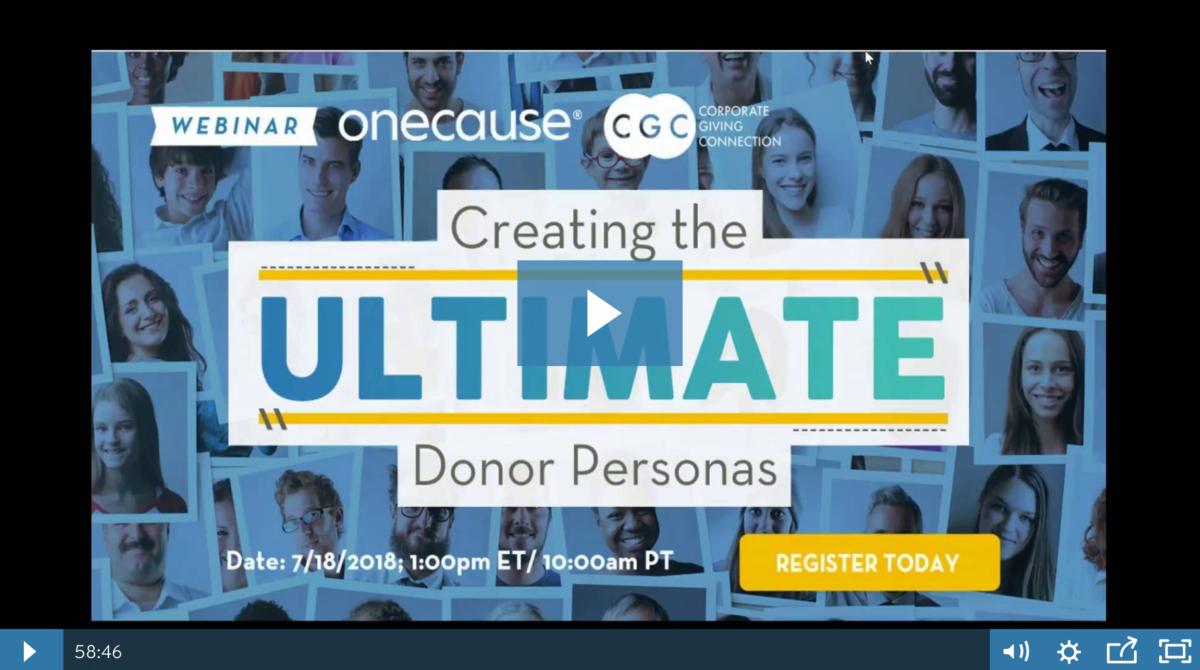 donor persona