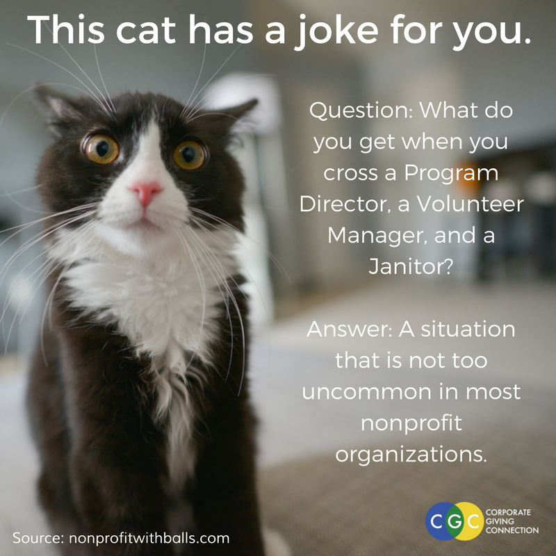 Cat Joke Corporate Giving Connection