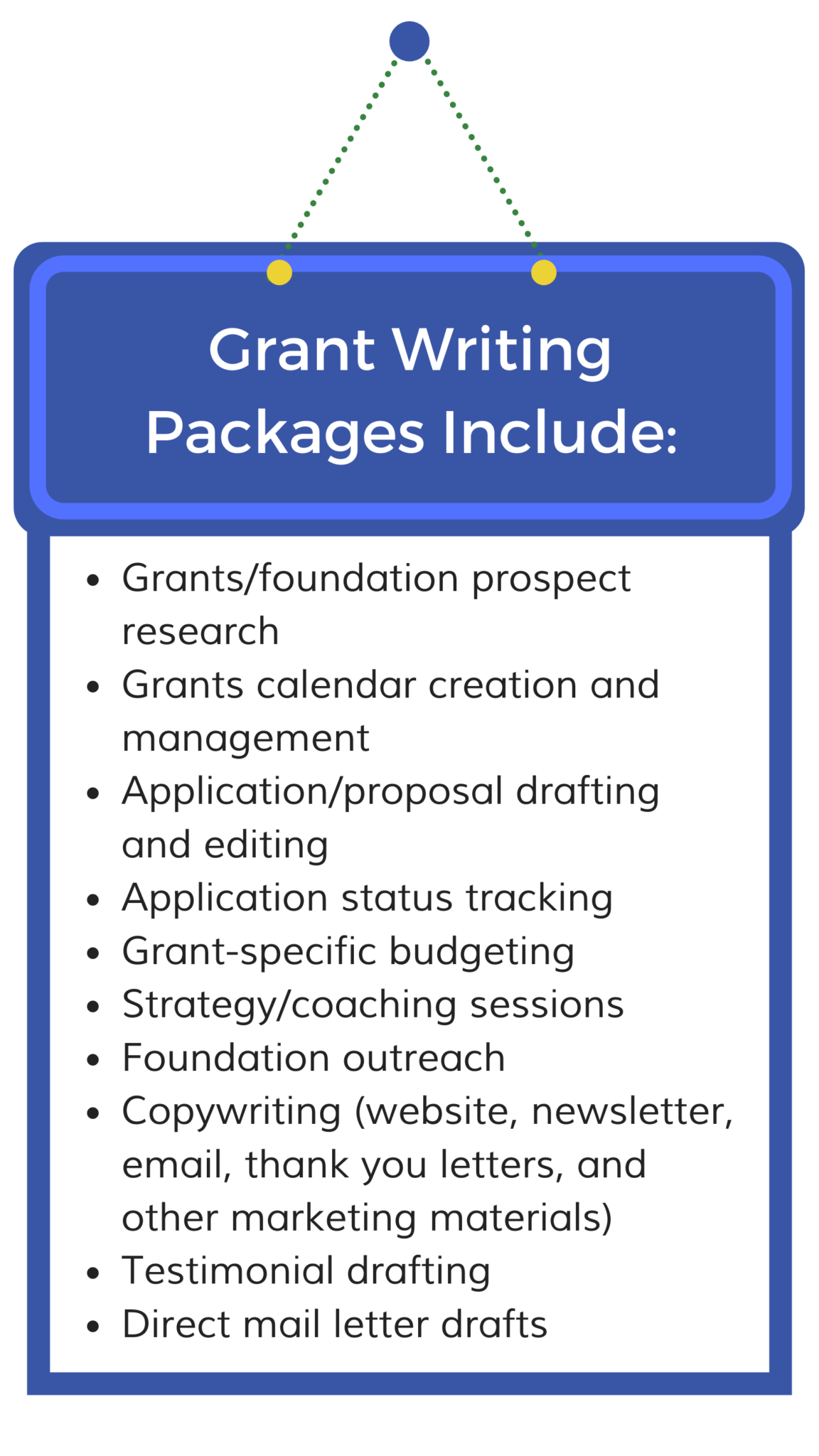 Grant Writing Consulting Corporate Giving Connection CGC